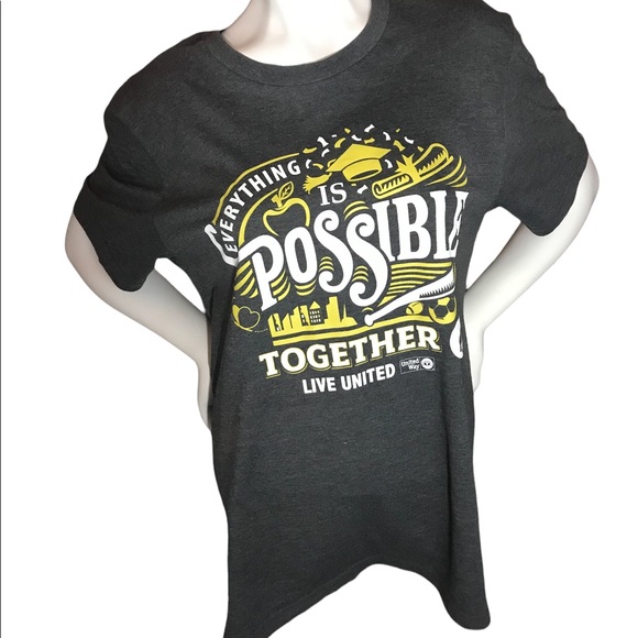 BELLA CANVAS Everything Is Possible Together T-shirt SIZE XL - Picture 1 of 6